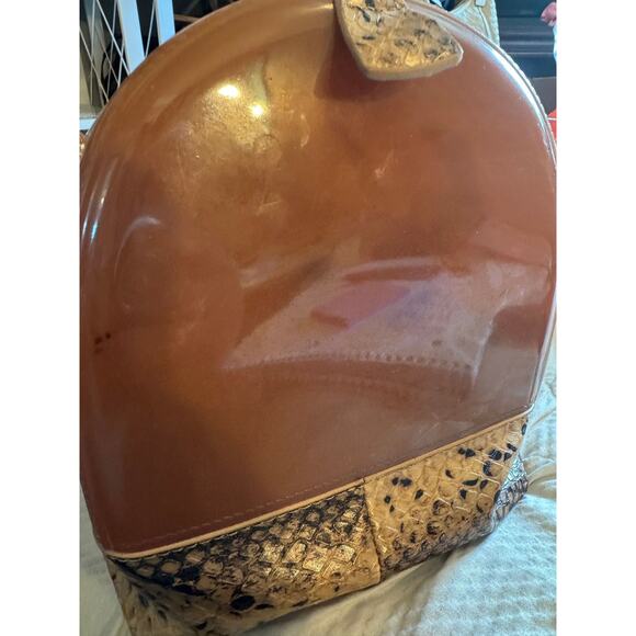 A119 Furla jelly bag with animal print - Picture 5 of 6